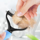 DE-SHEDDING BRUSH FOR DOGS & CATS