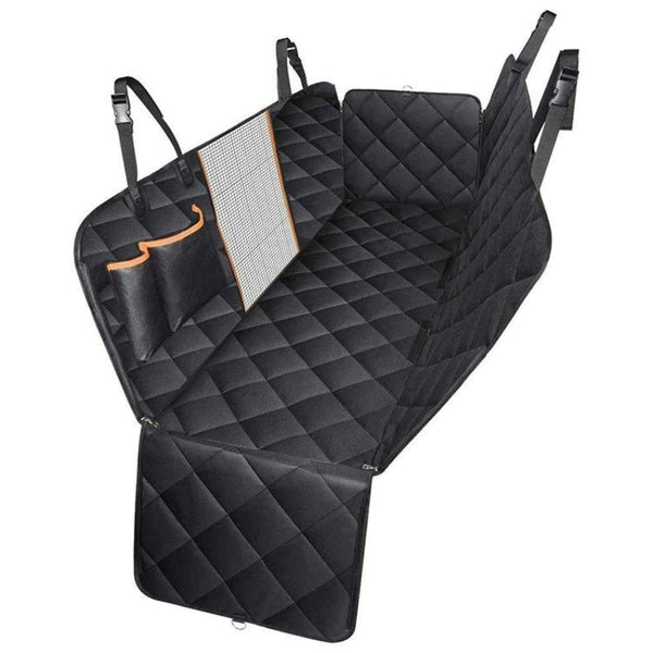 WATERPROOF PET CAR SEAT COVER WITH MESH WINDOW