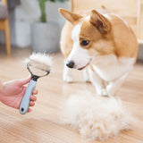 DE-SHEDDING BRUSH FOR DOGS & CATS