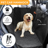 WATERPROOF PET CAR SEAT COVER WITH MESH WINDOW